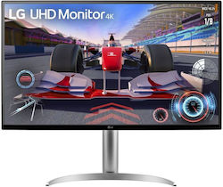 LG 32UQ750P-W VA HDR Gaming Monitor 31.5" 4K 3840x2160 144Hz με Χρόνο Απόκρισης 4ms GTG