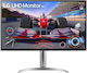 LG 32UQ750P-W VA HDR Spiele-Monitor 31.5" 4K 3840x2160 144Hz mit Reaktionszeit 4ms GTG