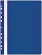 Clipboard with Clip for Paper A4 Blue 1pcs