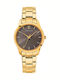Pierre Lannier Women's Watch with Gold Metal Bracelet