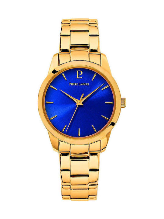 Pierre Lannier Women's Watch with Gold Metal Br...