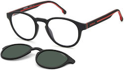 Carrera Herren Acetat Brillengestell mit Clip-O...