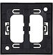 Ospel Switch Support Base in Black Color RO-1U/33