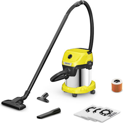 Karcher WD 3 S V-15/6/20 Home Мокро-сух прахосмукачка Мокри / Сухи 1000W с кант 15лт