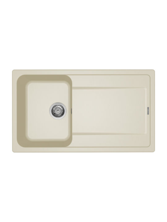 Elleci Life 400 LG240062 Drop-In Мивка от Синте...