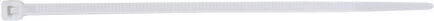 EM Group Plastic Cable Ties 98mm x 2.5mm in White Colour (100 pcs) (BMB1025/5203)