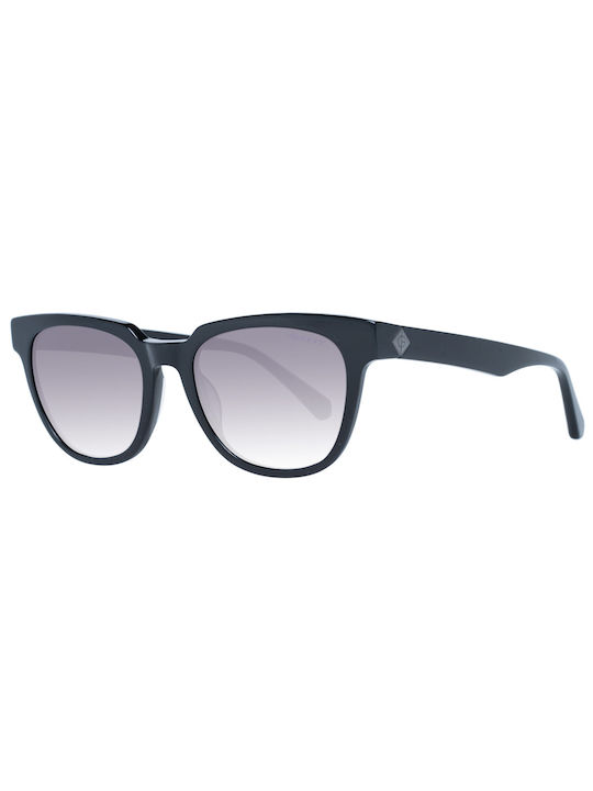 Gant Women's Sunglasses with Black Plastic Frame and Gray Gradient Lens GA7192 01B