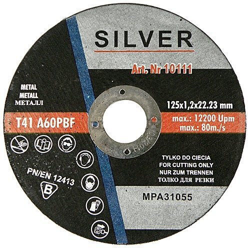 Silver Star Δίσκος Κοπής Μετάλλου 22.2mm