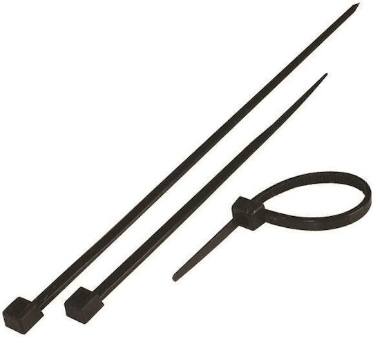 Helix Plastic Cable Ties 790mmx54mm In Black Colour 100 Pieces 15376540