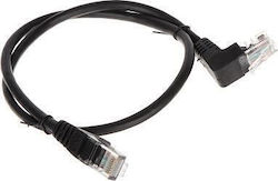 Rbline RJ45 0.5-PK B U/UTP Cat.5e Καλώδιο Ethernet 0.5m Μαύρο