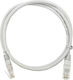 Rbline U/UTP Cat.5e (Gigabit) Καλώδιο Δικτύου Ethernet 1m Γκρι