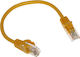 Rbline U/UTP Kat.5e Netzwerkkabel Ethernet 0.2m Gelbe