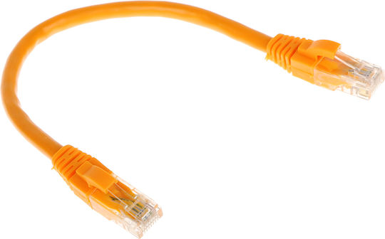 Rbline U/UTP Cat.6 (Gigabit) Καλώδιο Δικτύου Ethernet 0.2m Πορτοκαλί