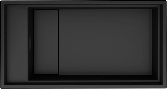 Elleci Dialogo 360 Workstation Ένθετος από Συνθετικό Γρανίτη Μ86xΠ46cm Μαύρος Elleci Dialogo 360 Workstation Ένθετος από Συνθετικό Γρανίτη Μ86xΠ46cm Μαύρος
