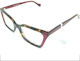 Rebecca Blu Rn06 Damen Acetat Schmetterling Braun RB7856 RN06