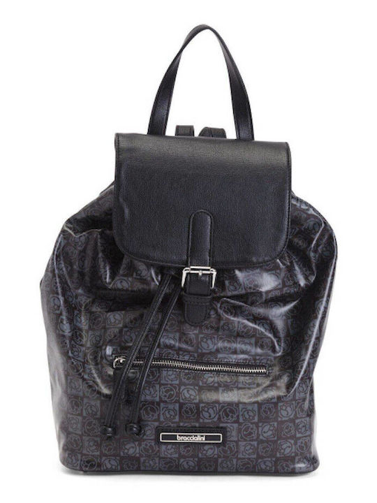 Braccialini Damen Tasche Rucksack Schwarz