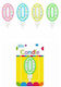 GoDan Birthday Candle Number Multicolored (Μisc...