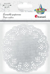 Napkins Gray 35pcs