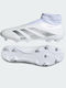 Adidas Predator League LL FG Ψηλά Ποδοσφαιρικά Παπούτσια με Τάπες Λευκά