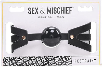 Sportsheets Sex Mischief Knebel in Schwarz Farbe