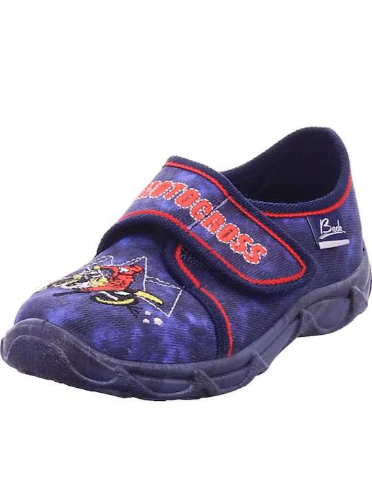 Beck Kids Slippers Navy Blue