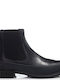 Pix Leder Stiefeletten Damen Schwarz