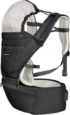 Kikka Boo Classic Carrier Chloe Mesh Black with Maximum Weight 15kg