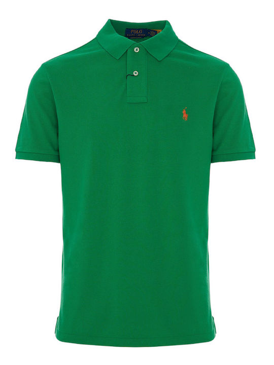 Ralph Lauren Ανδρικό T-shirt Κοντομάνικο Ζιβάγκο Πράσινο