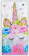 HOMie Party Tablecover Unicorns Plastic 180x108cm 3791