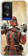 Deadpool Hamlet Back Cover Silicone Multicolour (TCL 40 NXTPAPER 4G)