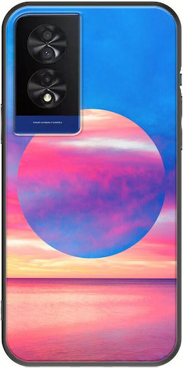 Sea Back Cover Silicone Multicolour (TCL 40 NXTPAPER 4G)