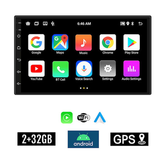 Kirosiwa Ηχοσύστημα Αυτοκινήτου για Seat Cordoba 2003-2008 (Bluetooth/USB/AUX/WiFi/GPS/Apple-Carplay/Android-Auto) με Οθόνη Αφής 7"