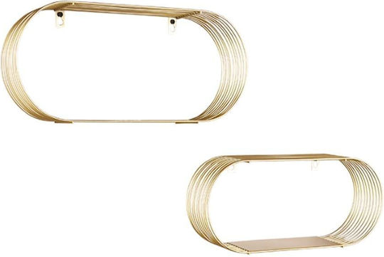 Ράφια Jessica Gold (2τμχ) 43x10x18εκ.