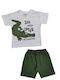 Trax Kids' Set with Shorts Summer 2pcs White