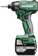 Hikoki WH18DDWPZ Κατσαβίδι Μπαταρίας Brushless 18V 2x5Ah