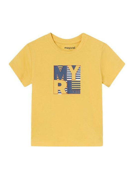 Mayoral Kinder-T-Shirt Gelb