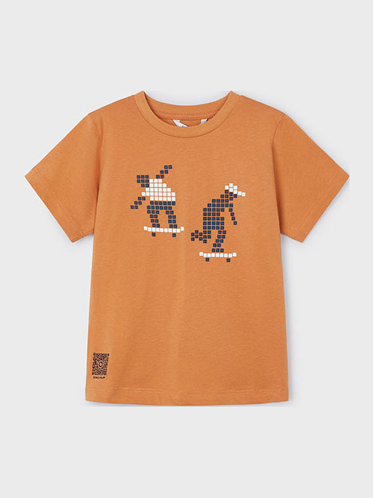 Mayoral Παιδικό T-shirt Πορτοκαλί