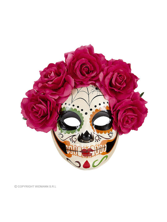 Αποκριάτικη Μάσκα Προσώπου Dia De Los Muertos