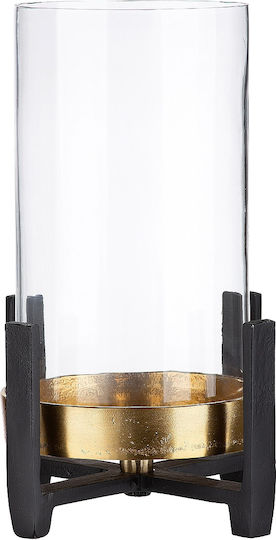 ArteLibre Laterne Glas Transparent 18.5x19x27.5cm 1Stück