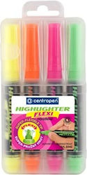 Centropen Textmarker Colorful 4Stück