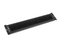Lanberg Панел с Четки за Rack 19"