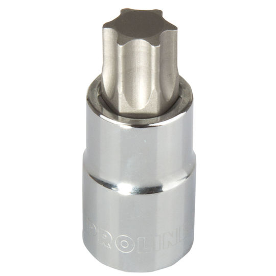 Proline Bit-Stecknuss mit Torx-Bit und Antriebsvierkant 1/2'' Größe T45 1Stück