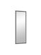 Mirrors & More Violetta Καθρέπτης με Γκρι Μεταλλικό Πλαίσιο 150x50cm