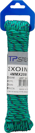 Tpster Σχοινί Плетено 4мм 20м