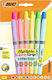 BIC Grip Pastel Mix Μαρκαδόροι Υπογράμμισης Pastel Mix Σετ 12 χρώματα