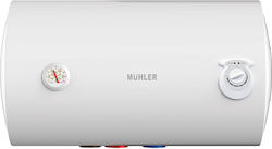 Muhler Boiler termoelectric 80lt Sticlă Orizontal 2kW