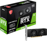 MSI GeForce RTX 3050 6GB GDDR6 LP OC Κάρτα Γραφικών