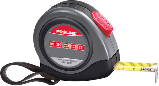 Proline Maßband mit automatischem Rücklauf und Magnet 2m