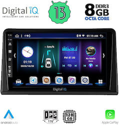 Digital IQ Ηχοσύστημα Αυτοκινήτου για Renault Express 2020> (Bluetooth/USB/WiFi/GPS) με Οθόνη Αφής 9"