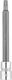 Neo Tools Καρυδάκι Torx Μακρύ με Καρέ Υποδοχής 1/4"